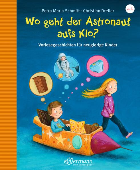 Wo geht der Astronaut aufs Klo Mängelexemplar Kinderbuch eu