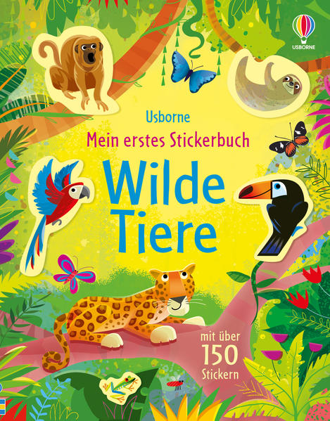 Mein Erstes Stickerbuch Wilde Tiere Kinderbuch Eu