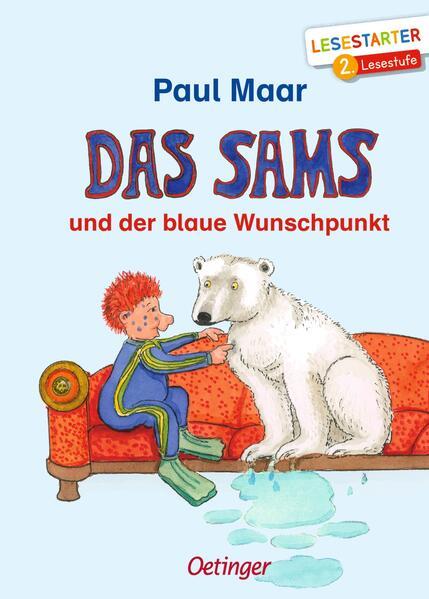 Das Sams und der blaue Wunschpunkt - Lesestarter. 2. Lesestufe (Mängelexemplar)