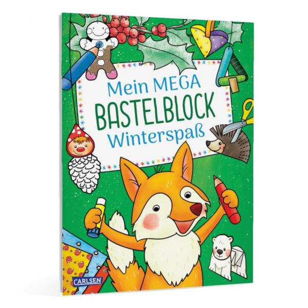 Mein MEGA Bastelblock: Winterspaß (Mängelexemplar)