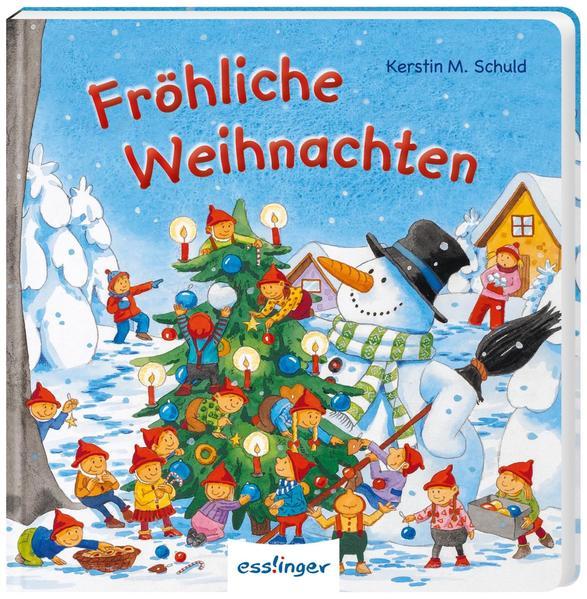 Fröhliche Weihnachten - Ein Weihnachts-Wimmelbuch (Mängelexemplar)