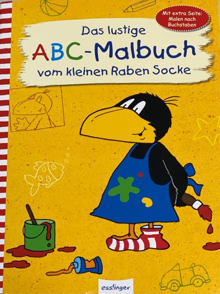 Das lustige ABC-Malbuch vom kleinen Rabe Socke (Mängelexemplar)