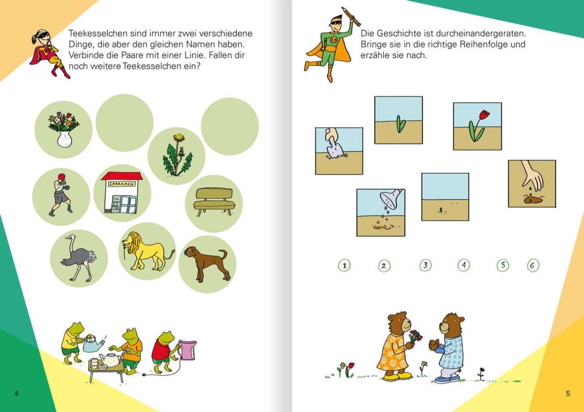 Konzentrations-Übungen (Mängelexemplar) | Kinderbuch.eu