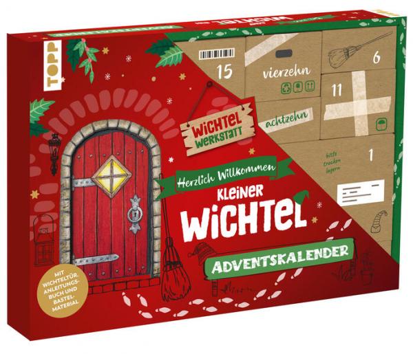 Herzlich Willkommen, kleiner Wichtel - Adventskalender (Verpackung beschädigt)