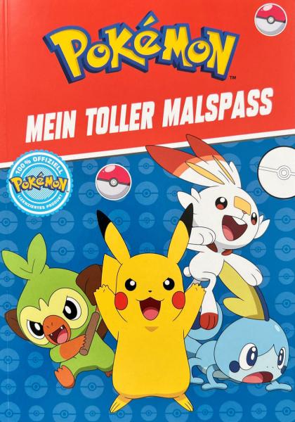 Pokémon – mein toller Malspaß (Mängelexemplar)