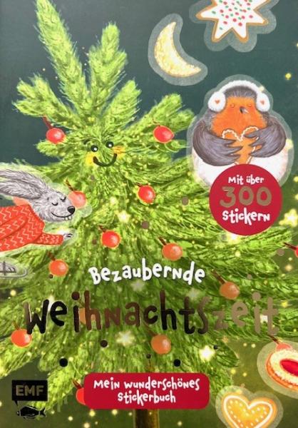 Stickerbuch: Bezaubernde Weihnachtszeit - mein wunderschönes Stickerbuch (Mängelexemplar)