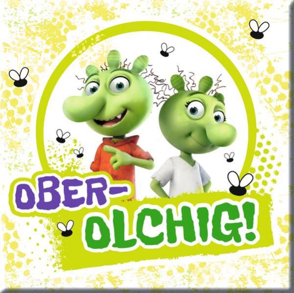 Die Olchis. Magnet &quot;Ober-olchig&quot;