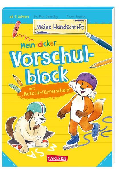 Mein dicker Vorschulblock mit Motorik-Führerschein - Schreibübungen (Mängelexemplar)