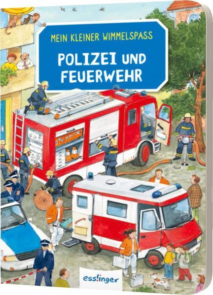 Mein kleiner Wimmelspaß: Polizei und Feuerwehr - Mini-Buch (Mängelexemplar)