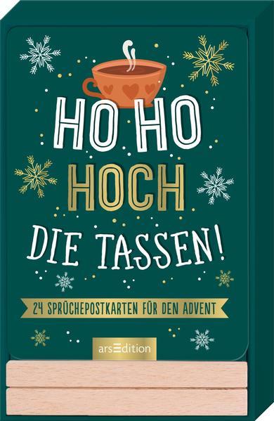 Deal: Ho Ho Hoch die Tassen! - 24 Sprüchepostkarten für den Advent