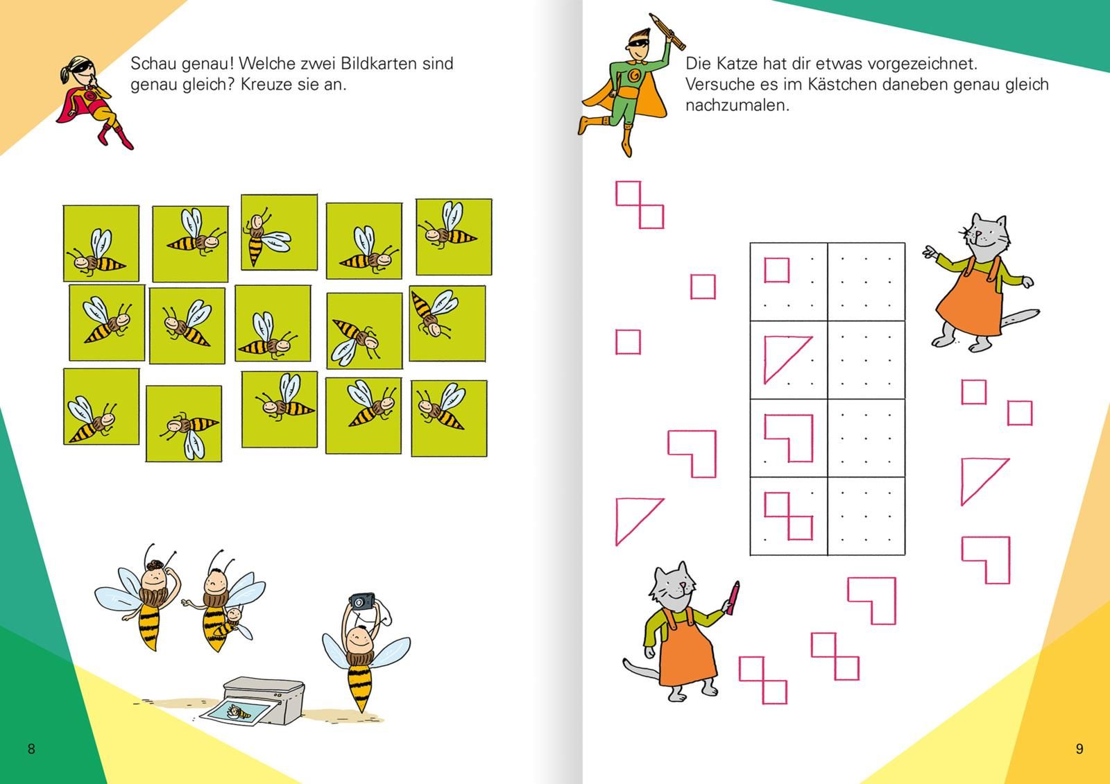 Konzentrations-Übungen (Mängelexemplar) | Kinderbuch.eu