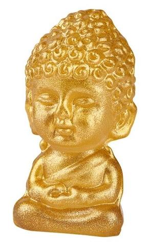 Omm for you Glücksbringer Buddha (Farbe wird zufällig gewählt)