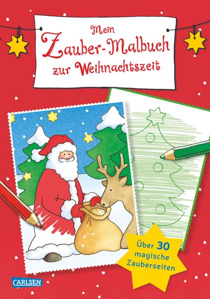 Mein Zaubermalbuch Zur Weihnachtszeit (Mängelexemplar) | Kinderbuch.eu