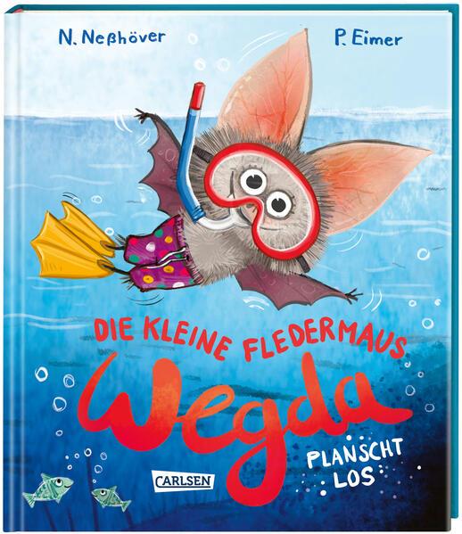 Die kleine Fledermaus Wegda: Wegda planscht los (Mängelexemplar)