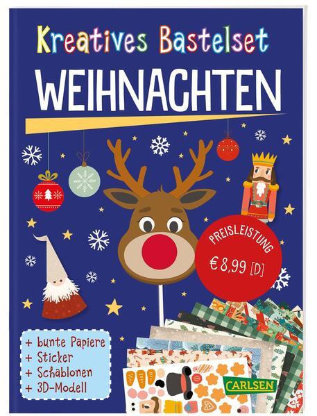 Bastelset für Kinder: Kreatives Bastelset: Weihnachten (Mängelexemplar)