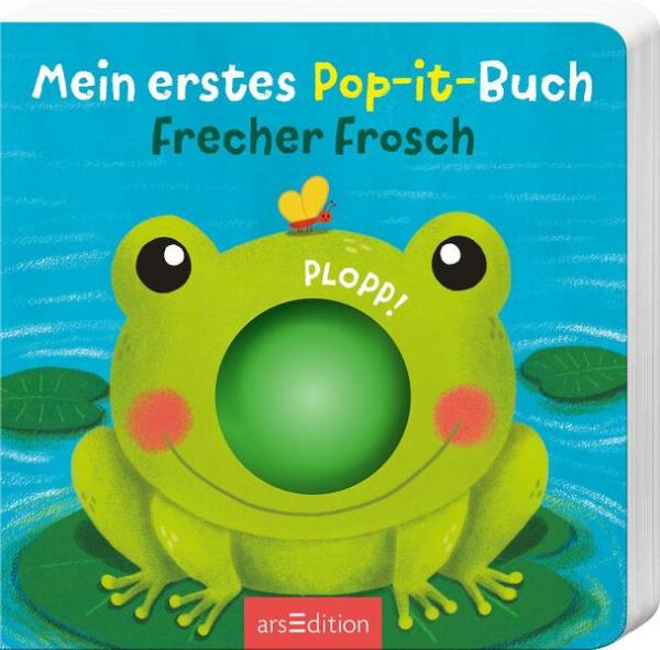 Aktion: Mein erstes Pop-it-Buch – Frecher Frosch - Plopp!