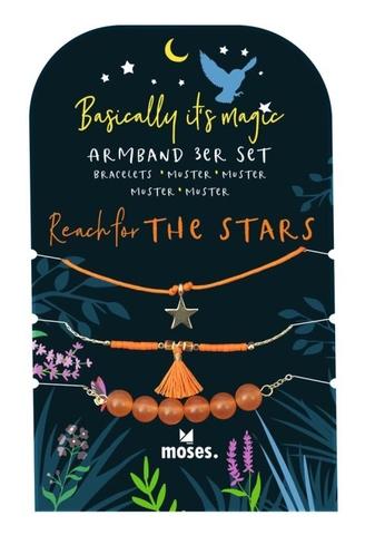 Basically it&#039;s magic Armbänder 3er Set Orange