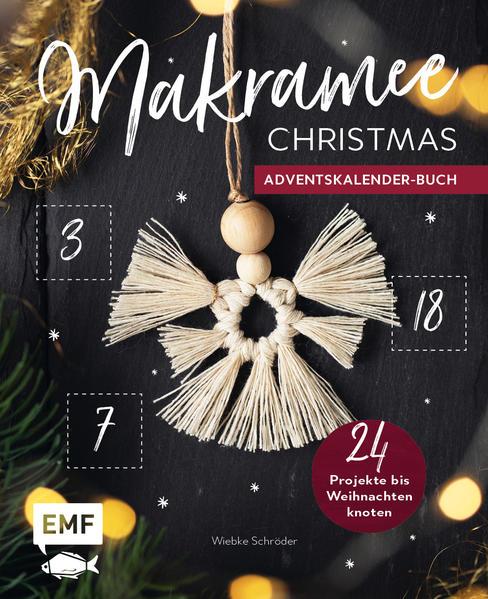 Mein Adventskalender-Buch: Makramee Christmas - 24 Projekte bis Weihnachten knoten (Mängelexemplar)