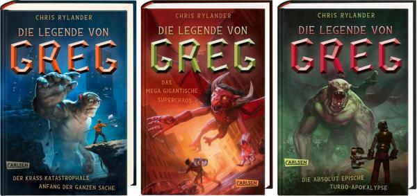 Sparpaket - Die Legende von Greg (Band 1 - 3)