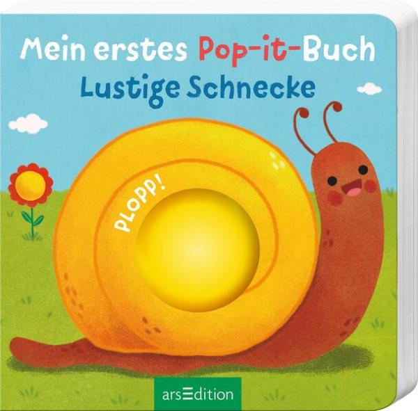 Aktion: Mein erstes Pop-it-Buch – Lustige Schnecke - Plopp!