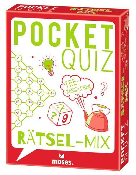 Pocket Quiz Rätsel- Mix - 50 Knifflige Rätsel zum um-die-Ecke-Denken (Mängelexemplar)