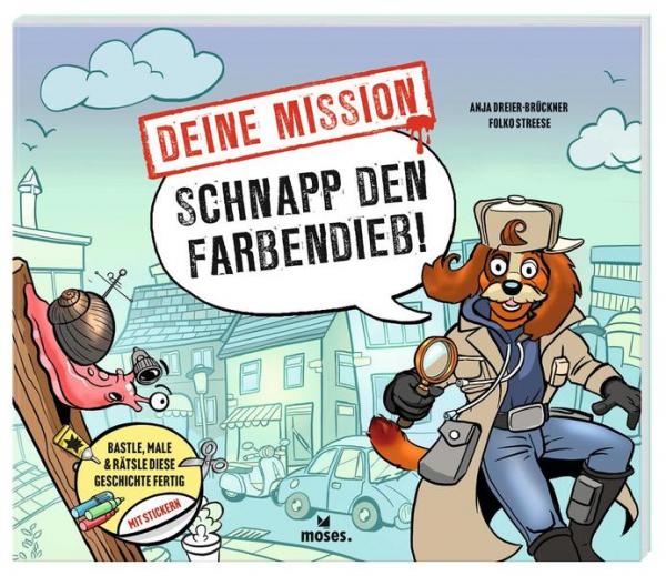 Deine Mission: Schnapp den Farbendieb! (Mängelexemplar)