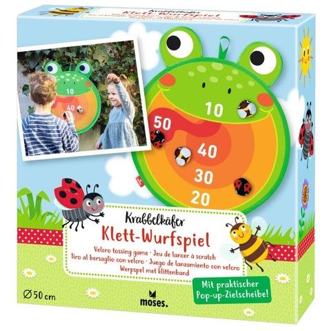 Krabbelkäfer Klett-Wurfspiel Frosch