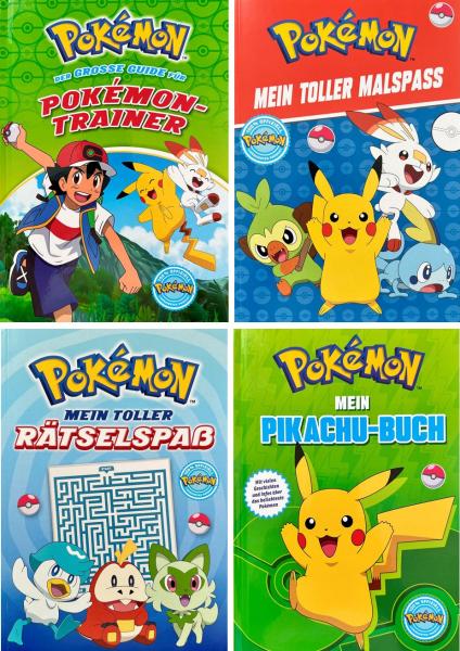 Sparpaket - 4er-Set Pokémon (Mängelexemplare)