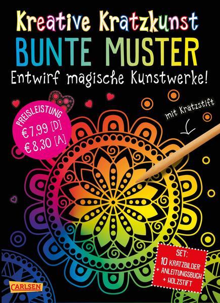 Kreative Kratzkunst: Bunte Muster (Mängelexemplar)