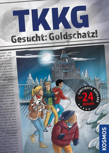 TKKG, Gesucht: Goldschatz! - Adventskalender mit 24 Rätsel (Mängelexemplar)