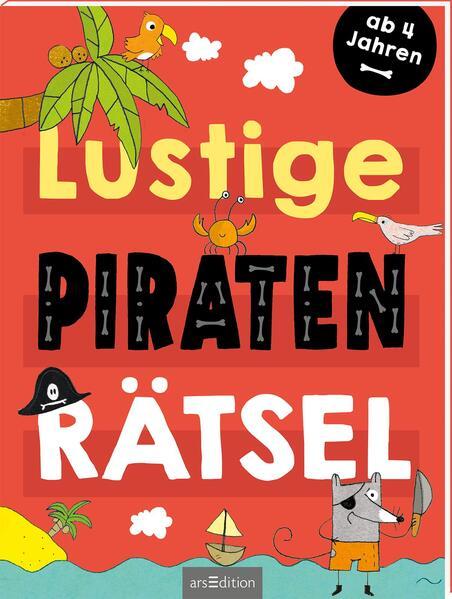 Lustige Piraten-Rätsel - Doppelseitige Rätselbilder im praktischen Heftformat