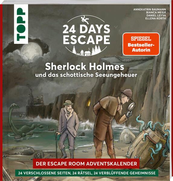 24 DAYS ESCAPE – Adventskalender: Sherlock Holmes und das schottische Seeungeheuer (Mängelexemplar)