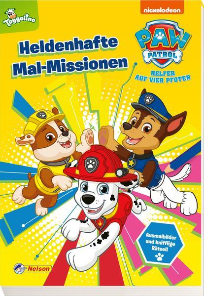 PAW Patrol: Heldenhafte Mal-Missionen (Mängelexemplar)