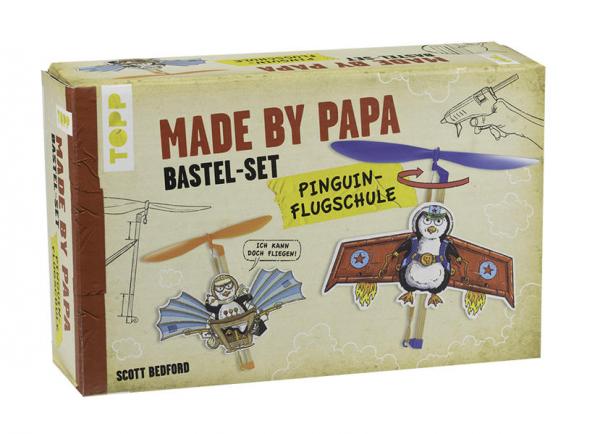 Made by Papa Bastel-Set Pinguin-Flugschule (Verpackung beschädigt)