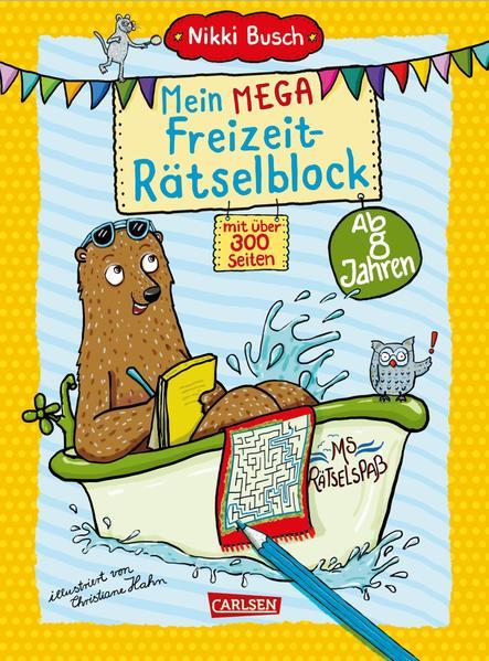 Mein MEGA Freizeit-Rätselblock - Spiel und Spaß mit über 300 Rätseln (Mängelexemplar)