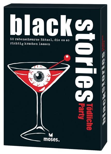 black stories - Tödliche Party - 50 rabenschwarze Rätsel (Mängelexemplar)