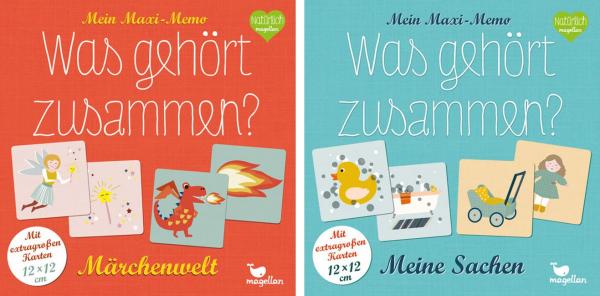 Aktion: Sparpaket - 2er-Set Mein Maxi-Memo - Was gehört zusammen?