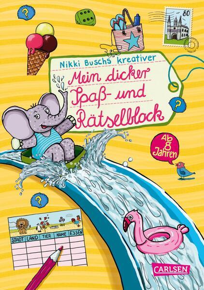 Rätselspaß Grundschule: Mein dicker Spaß- und Rätselblock (Mängelexemplar)