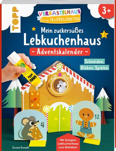 Verbastelhaus für die Allerkleinsten. Adventskalender - Lebkuchenhaus (Mängelexemplar)