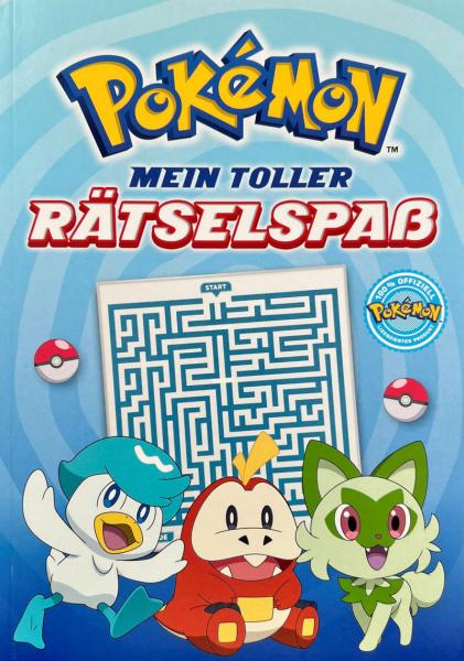 Pokémon – mein toller Rätselspaß (Mängelexemplar)