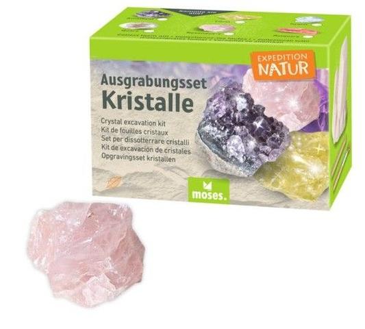 Expedition Natur Ausgrabungsset Kristall (Kristall wird zufällig gewählt)