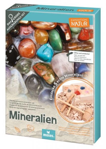 Expedition Natur - Das große Mineralien-Ausgrabungs-Set