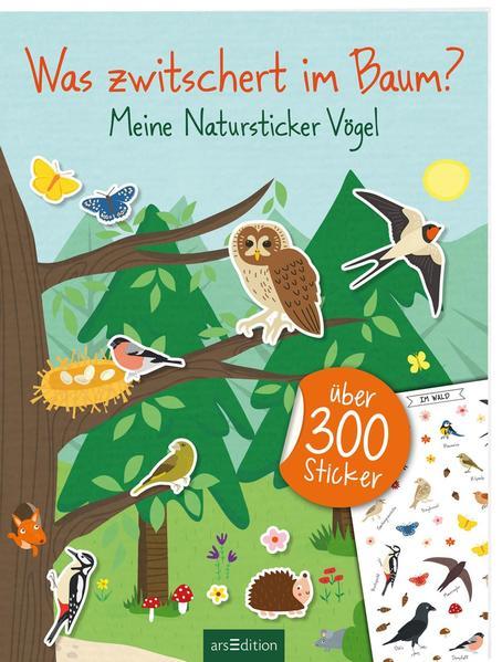 Was zwitschert im Baum? – Meine Natursticker Vögel (Mängelexemplar)