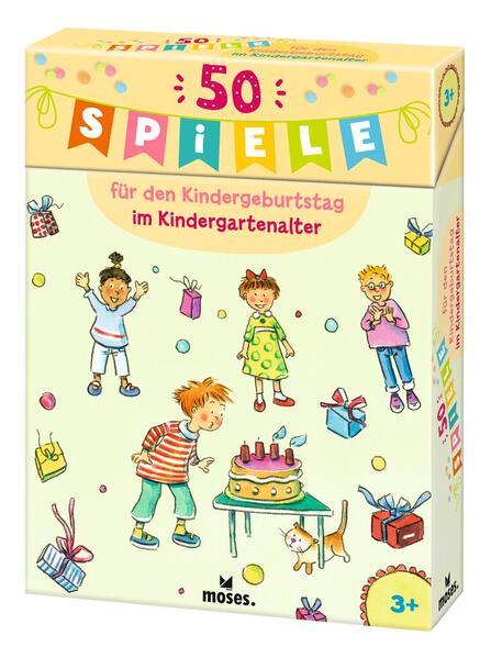 50 Spiele für den Kindergeburtstag im Kindergartenalter (Mängelexemplar)