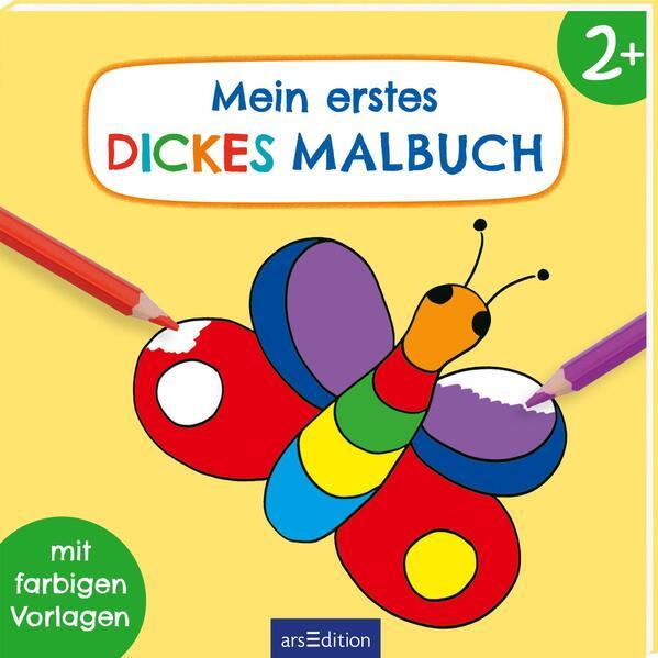 Mein erstes dickes Malbuch ab 2 - Mit farbigen Vorlagen (Mängelexemplar)