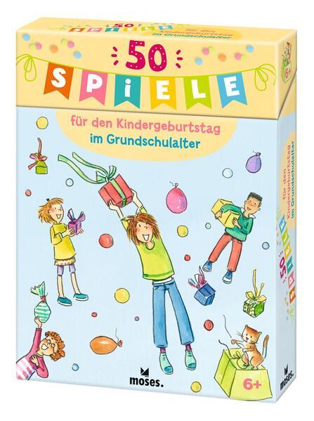 50 Spiele für den Kindergeburtstag im Grundschulalter (Mängelexemplar)